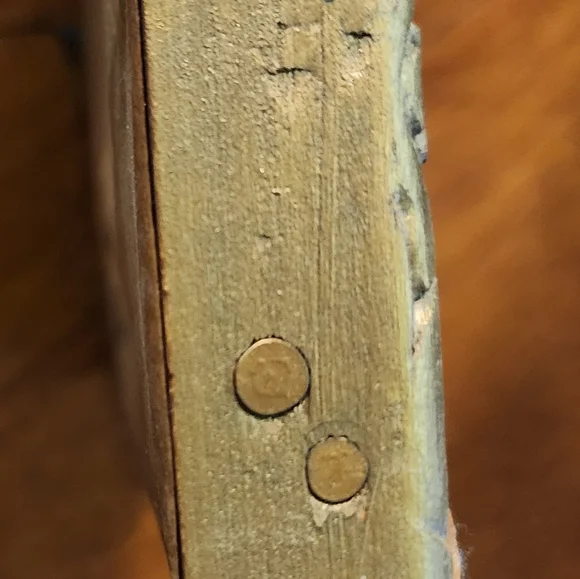 Vintage Thomas Lawrence Blue Boy & Pinkie Framed Black & Gold Victorian Art - Picture 4 of 12